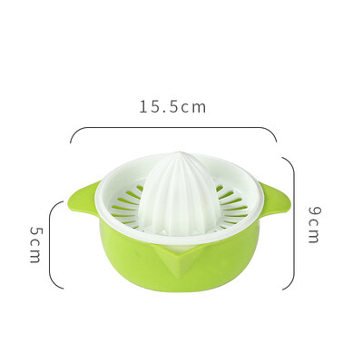 Didelės talpos citrinų sulčiaspaudės plastikinės apelsinų spaudyklės nešiojamos sulčiaspaudės šviežių sulčių vaisių rankinis virtuvės nauji priedai