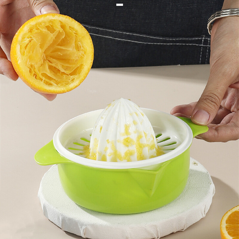 Didelės talpos citrinų sulčiaspaudės plastikinės apelsinų spaudyklės nešiojamos sulčiaspaudės šviežių sulčių vaisių rankinis virtuvės nauji priedai