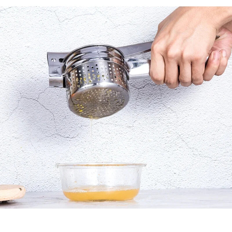 Bulvių košės trintuvas nerūdijančio plieno smulkinimo tyrės vaisių daržovių spaudyklė Sulčiaspaudės spaudimo mašina Virtuvės įrankiai