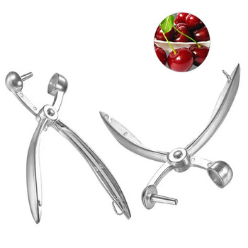 Νέο 6\'\' Cherry Fruit Kitchen Pitter Remover Olive Corer Remove Pit Tool Seed Gadge Εργαλεία φρούτων και λαχανικών Cherry Pitter