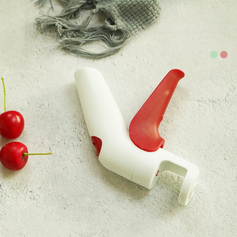 Vyšnių ąsočiai Virtuvės įrankiai Vyšnių sėklų šalinimo priemonė Paprastumas Buitinis Daugiafunkcis šerdies atskyrimo įrankis Gudobelės raudonas datulių ąsotis