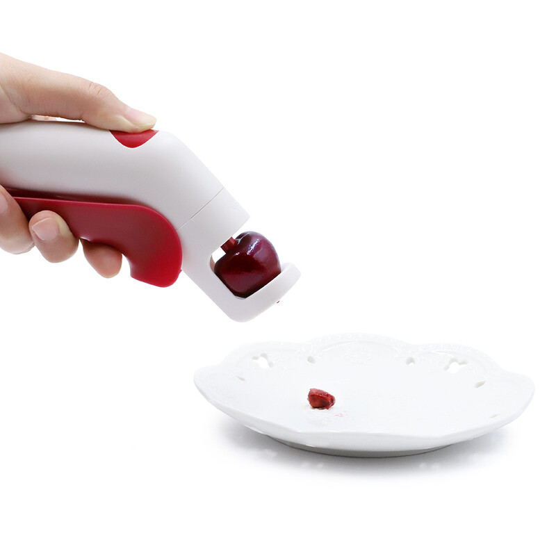 Vyšnių ąsočiai Virtuvės įrankiai Vyšnių sėklų šalinimo priemonė Paprastumas Buitinis Daugiafunkcis šerdies atskyrimo įrankis Gudobelės raudonas datulių ąsotis