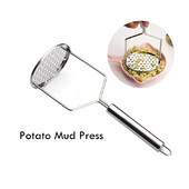 Creative Mud Press, Potato Masher, Puree Juice Maker, Inox, Potatoes Crusher, Pusher Fruit Tools
