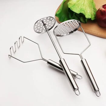 Creative Mud Press, Potato Masher, Puree Juice Maker, Inox, Potatoes Crusher, Pusher Fruit Tools