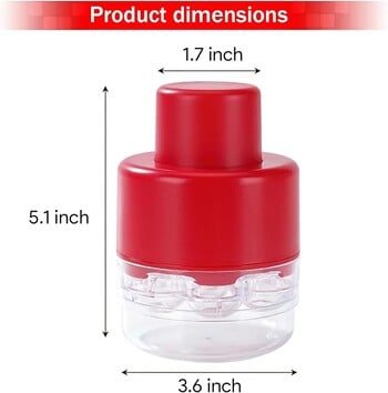 Инструмент 7 в 1 за премахване на черешови семки - преносим инструмент за премахване на черешови семки с натискане надолу без дизайн на дръжки за кухненски пикник