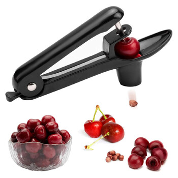 Cherry Pitters Αξεσουάρ κουζίνας Cherry Core Dese Seed Device Useful Olives Go Πυρηνική συσκευή Pitter Plastic Fruits Gadgets