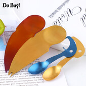 Koorija tsitrusviljade eemaldaja roostevabast terasest viilutuslõikur Lihtne puuviljaavaja Köögi nutikas vidin apelsini, avokaado ja meloni kulbide jaoks