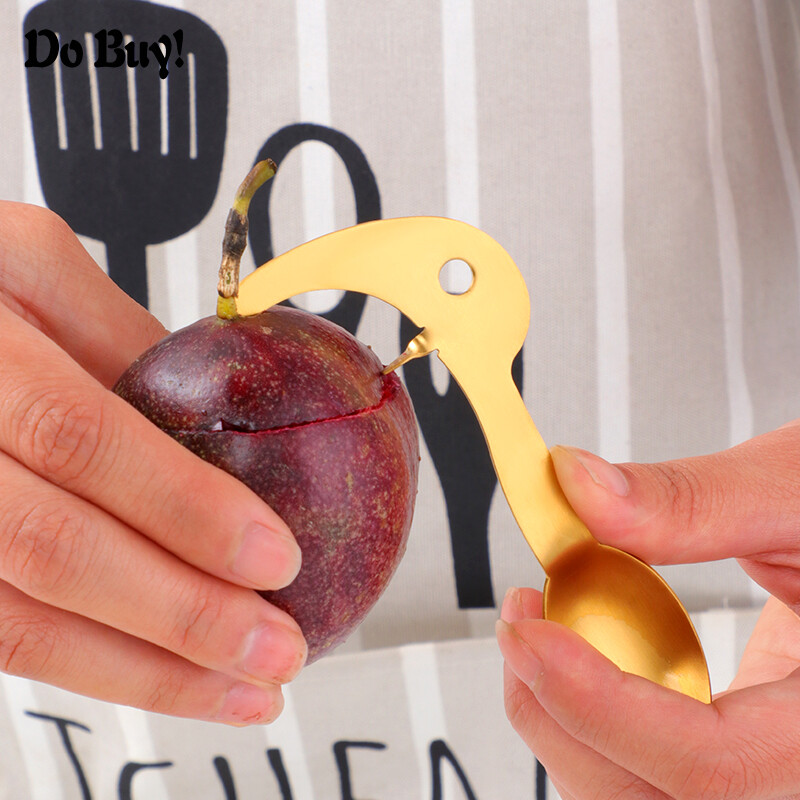 Koorija tsitrusviljade eemaldaja roostevabast terasest viilutuslõikur Lihtne puuviljaavaja Köögi nutikas vidin apelsini, avokaado ja meloni kulbide jaoks