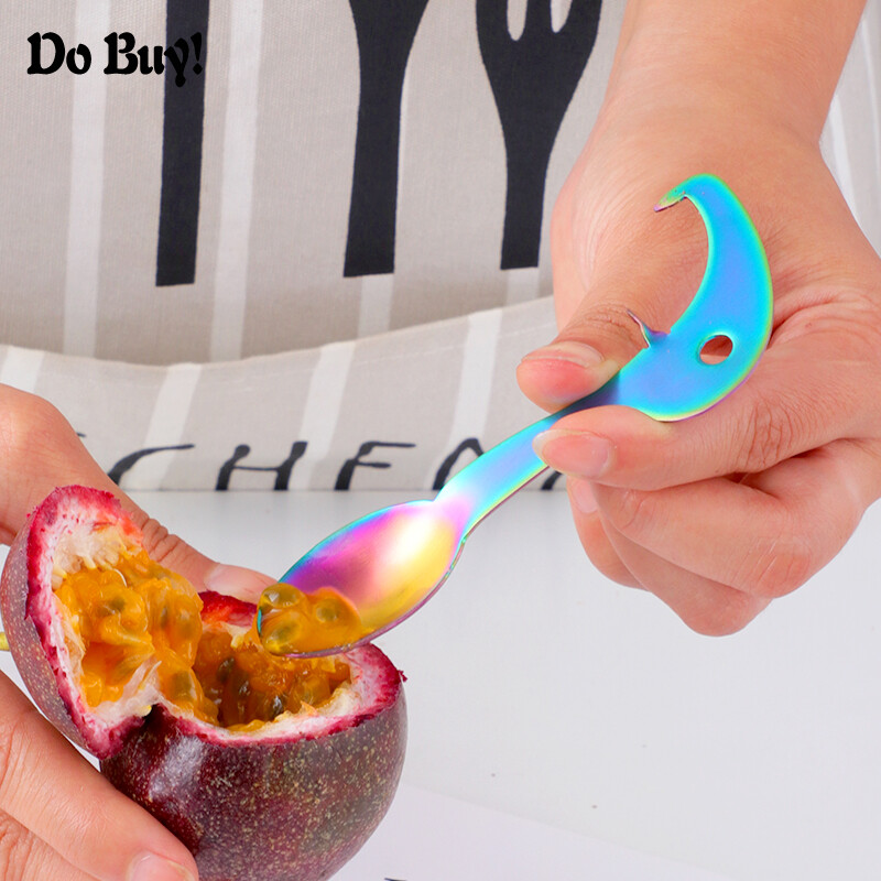 Koorija tsitrusviljade eemaldaja roostevabast terasest viilutuslõikur Lihtne puuviljaavaja Köögi nutikas vidin apelsini, avokaado ja meloni kulbide jaoks