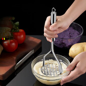 Κουζίνα Gadget Creative Mud Press Masher Puree Juice Maker Ανοξείδωτος ατσάλι Θραυστήρας πατάτας ωστήρας φρούτων Εργαλεία Cocina Cozinha