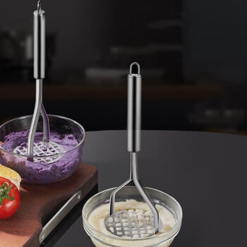 Κουζίνα Gadget Creative Mud Press Masher Puree Juice Maker Ανοξείδωτος ατσάλι Θραυστήρας πατάτας ωστήρας φρούτων Εργαλεία Cocina Cozinha