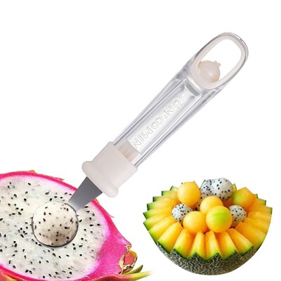 Daugiafunkcis vaisių drožybos peilis Arbūzas Baller Ledai Kasti Kamuolys Šaukštas Balleriai Virtuvė „Pasidaryk pats“ šalti indai Įrankiai Įtaisai