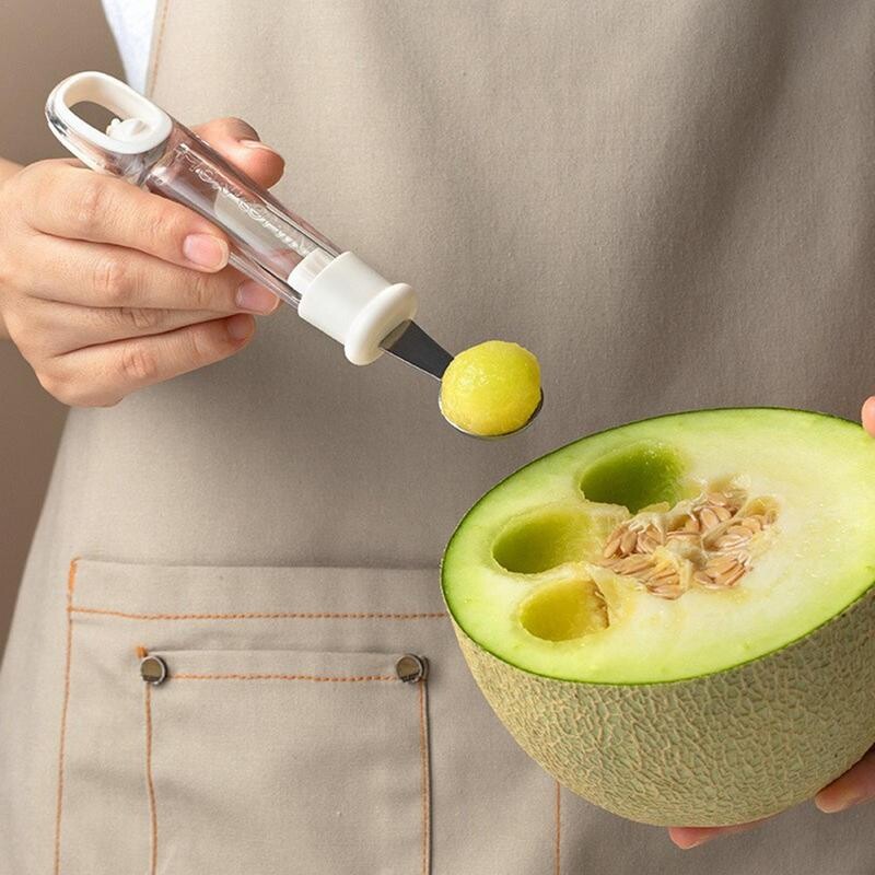 Daugiafunkcis vaisių drožybos peilis Arbūzas Baller Ledai Kasti Kamuolys Šaukštas Balleriai Virtuvė „Pasidaryk pats“ šalti indai Įrankiai Įtaisai