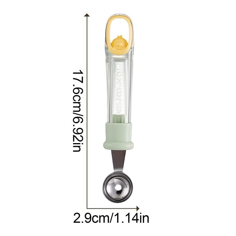 Daugiafunkcis vaisių drožybos peilis Arbūzas Baller Ledai Kasti Kamuolys Šaukštas Balleriai Virtuvė „Pasidaryk pats“ šalti indai Įrankiai Įtaisai