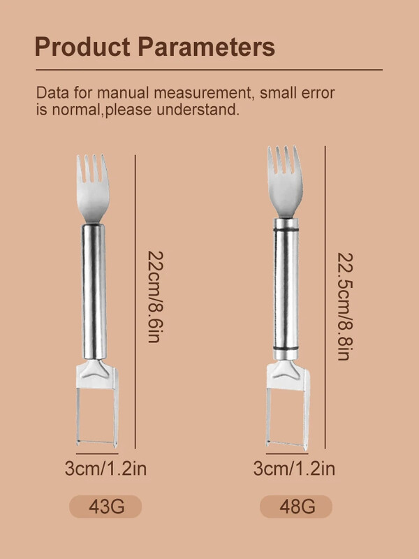 Daugiafunkcinis arbūzų pjaustyklės nerūdijančio plieno pjaustytas arbūzo šakutė Kūrybiniai pjaustymo įrankiai vaisių pjaustyklės šakutės virtuvės įtaisai