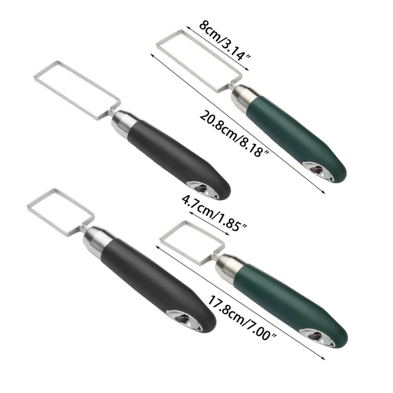 Nerūdijančio plieno kubelių pjaustyklė Saugus ir praktiškas vaisių pjaustytuvas virtuvės reikmenims Arbūzų kubeliai stovyklavimo virtuvei