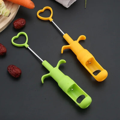 Cherry Olive Fruit Corer Red Dates Jujube Pitter Remover Seed Push Out Vegetable Tools Kitchen Gadgets