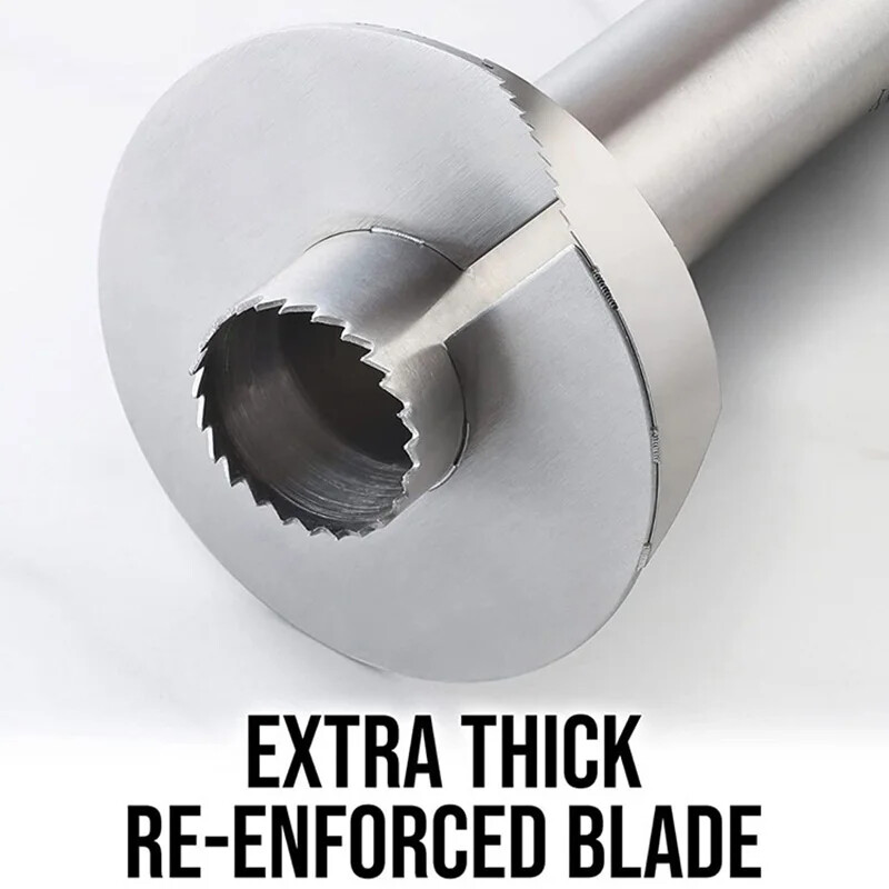 Nerūdijančio plieno pjaustyklės ananasų šerdies spiralinis pjaustytuvas Vaisių šerdies skutiklis stiebo nuėmimo peiliukai, skirti buitiniams virtuvės įrankiams pjaustyti