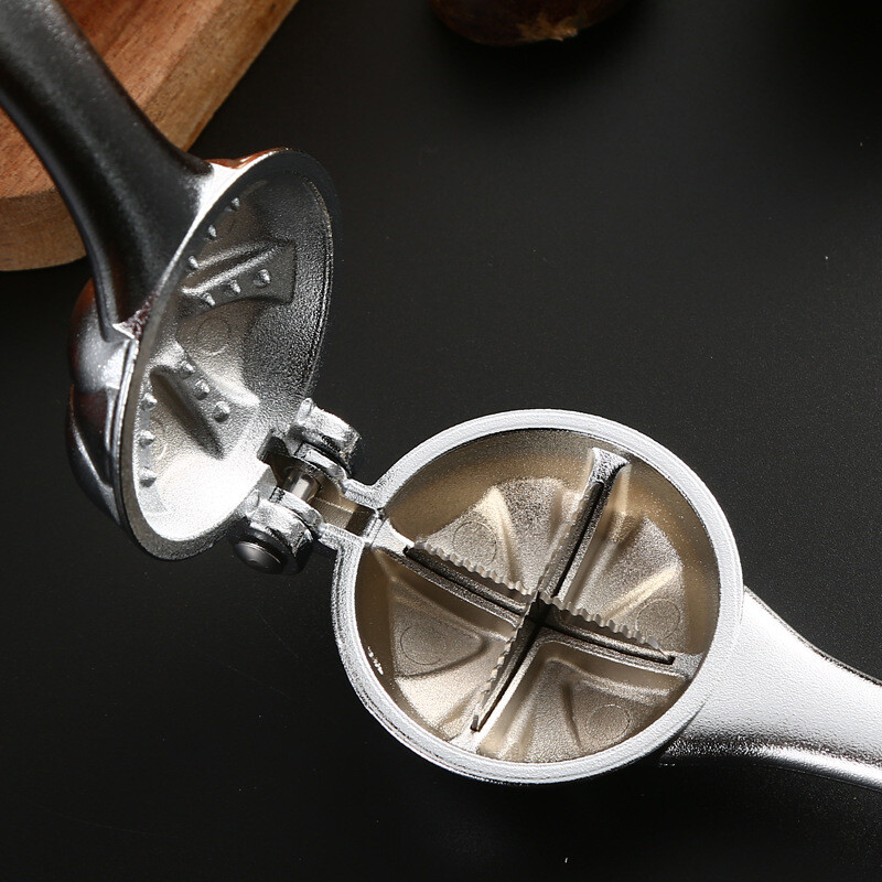 Kaštonų spaustukas nerūdijančio plieno lukštų atidarytuvas Riešutų laužytojas, buitinis kaštonų lupimas graikinių riešutų replės pjaustytuvas virtuvės įrankis