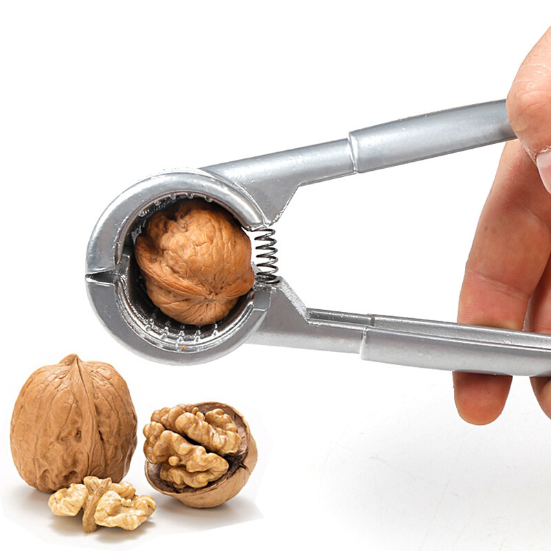 Cinko lydinio Spragtukas Skeveldrinis migdolų Graikinis riešutas Pekano Lazdyno riešutas Filbert Riešutas Virtuvinis riešutų skeveldras spaustukas Įrankis Spaustuvas Replės Krekingas