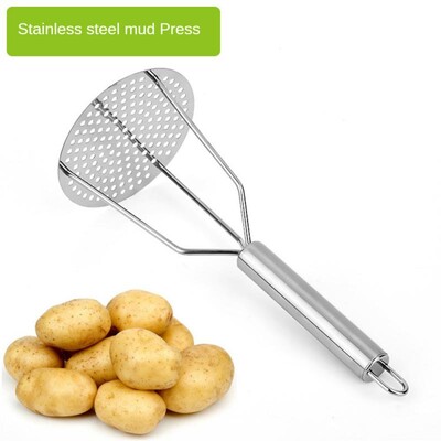 Potatoes Crusher Stainless Steel Pressed Potato Masher Ricer Puree Juice Maker Potato Pusher Smooth πουρές φρούτων Εργαλεία Κουζίνα