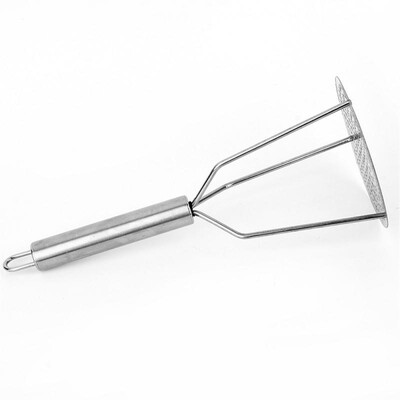 Bulvių smulkintuvas Nerūdijančio plieno presuotų bulvių grūstuvas tyrės sulčių aparatas Bulvių stūmiklis Sklandžiai trintų vaisių Įrankiai Virtuvė