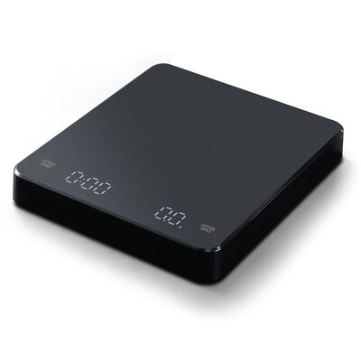 Skaitmeninės kavos svarstyklės su laikmačiu LED ekranu Espresso USB 3kg Maks.svoris 0,1g Didelio tikslumo matmenys oz/ml/g virtuvės svarstyklės