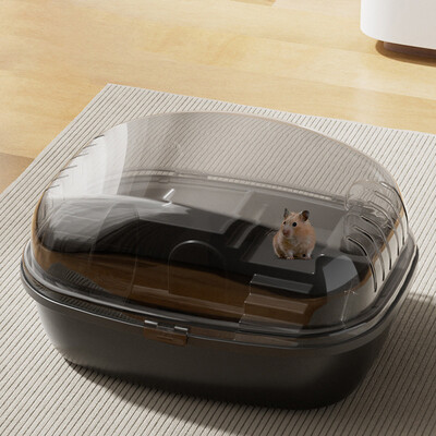 Didelis žiurkėno narvelis, atidaromas viršus, skaidrus žiurkėno gyvenamasis namas, skirtas zuikiams gerbilams ežiams pelėms mažiems gyvūnams