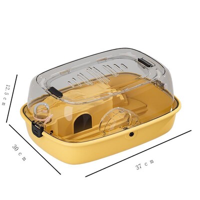 Didelis žiurkėno narvelis, atidaromas viršus, skaidrus žiurkėno gyvenamasis namas, skirtas zuikiams gerbilams ežiams pelėms mažiems gyvūnams