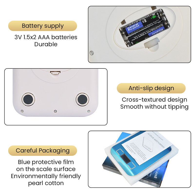Buitinė virtuvė Aukšto tikslumo elektroninės konditerijos kepimo svarstyklės Mažos maisto kepimo svarstyklės 10kg/1g Tikslus svėrimas