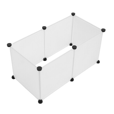 Rabbit Pen Animal Pet Play Περίβλημα χάμστερ DIY Υλικά φράχτη Cage Heighten Rabbits Safety