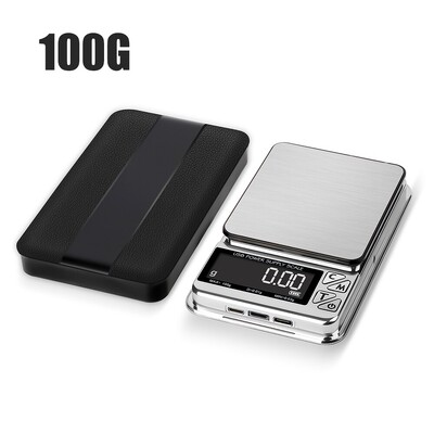 Cantar electronic de inalta precizie 500g/100g Numar LCD digital Incarcare USB Cantar de bucatarie de buzunar inoxidabil