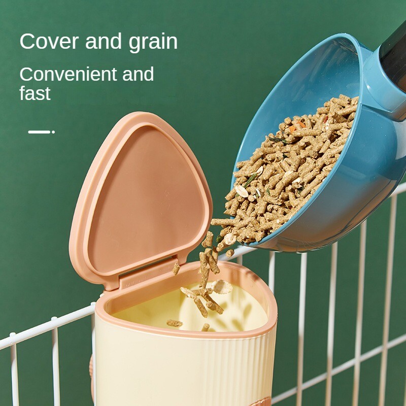 500ml naminių gyvūnėlių papūga paukščių maitinimo girdykla katės šuns narvas pakabinamas girdytuvas balandis triušis mažas augintinis automatinis šėrimo vandens šėrimo dubuo