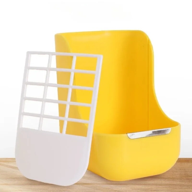 Trušu zāles rāmja plaukts Trušu barības grozs Siena padevējam Jūrascūciņu barošanas trauka piederumi 2 vienā Fiksēts zāles plaukts siena zaķis