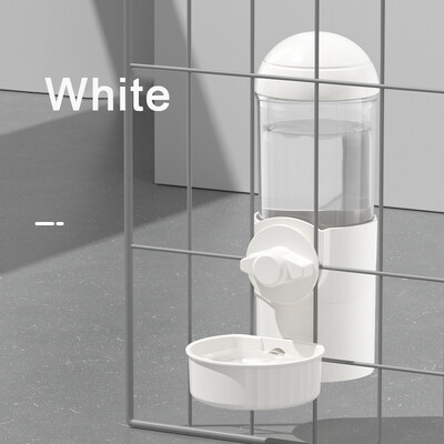 Dideli naminių gyvūnėlių dubenys, kabantys narve Automatinis tiektuvas naminiams gyvūnėliams vandens butelis Maisto talpyklos dozatoriaus dubuo šuniukui katei triušiui šerti Produktas