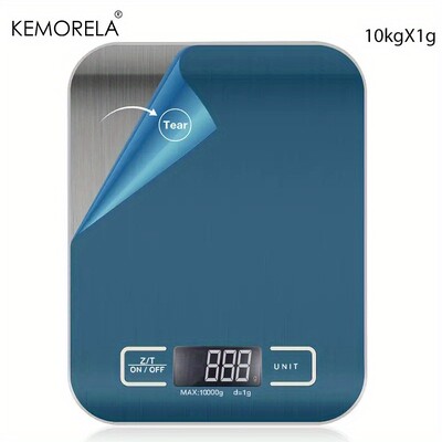 5kg/10kg nerūdijančio plieno elektroninės svarstyklės virtuvės svarstyklės buitinės maisto vaisių užkandžių svėrimo kepimo įrankis