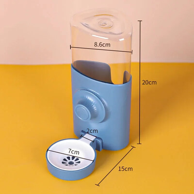 600 ml triušio vandens dozatorius, automatinis didelės talpos sifono šėrimo virdulys naminių gyvūnėlių reikmenys žiurkėnui jūrų kiaulytės šinšilai