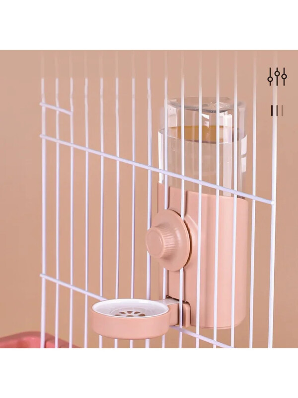 600 ml triušio vandens dozatorius, automatinis didelės talpos sifono šėrimo virdulys naminių gyvūnėlių reikmenys žiurkėnui jūrų kiaulytės šinšilai