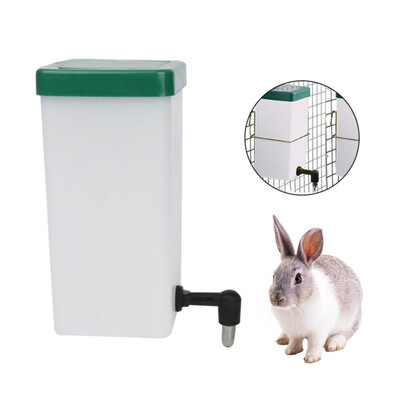 Rabbit Water Dispenser Drinker Feeder Drinking Fountain Automatic Drinking Equipment Pet Drinker Rabbit Animal Accessories