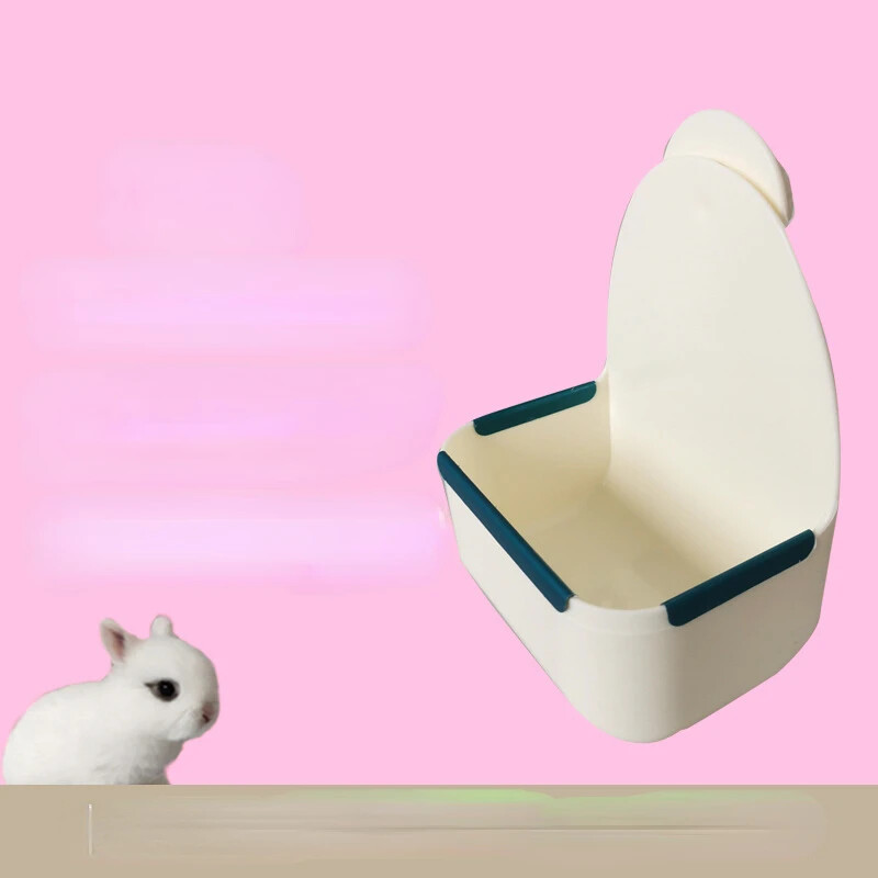 Plastikust lemmikloomatoidukauss küülikule Fikseeritud Suure mahutavusega söötja Kukumisvastane Löögikindel söötmiskauss Jänku toitmine Lemmikloomatarvikud