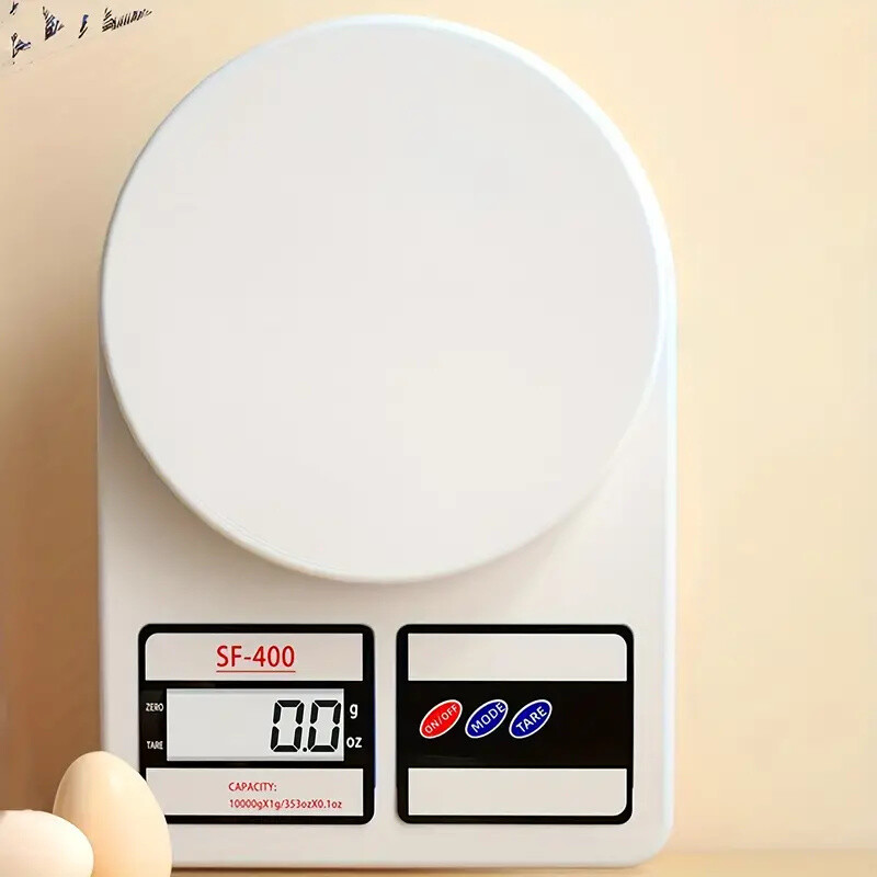 Elektroninės svarstyklės mažos baltos spalvos didelio tikslumo buitinės virtuvės svarstyklės svėrimo kepimo svarstyklės maisto svarstyklės virtuvės kepimas