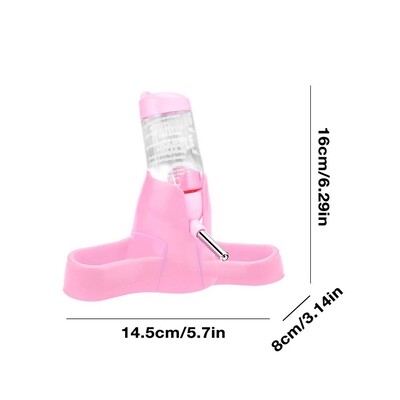 Kāmja ūdens pudele/barības padevējs maziem dzīvniekiem, automātiskais dozators dubultā/vienas pudeles turētājs trušu dzērājs mājdzīvnieku piederumi