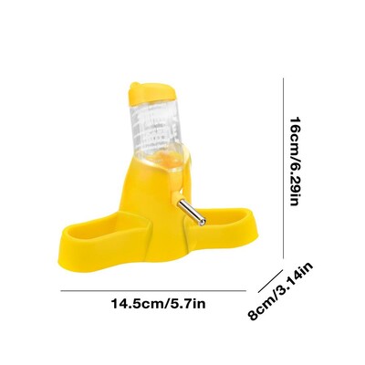 Kāmja ūdens pudele/barības padevējs maziem dzīvniekiem, automātiskais dozators dubultā/vienas pudeles turētājs trušu dzērājs mājdzīvnieku piederumi