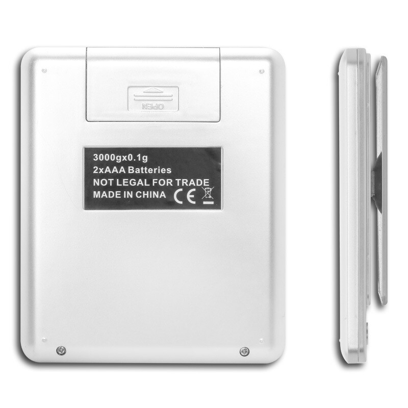 Skaitmeninės virtuvės svarstyklės 3000 g/ 0,1 g mažos papuošalų svarstyklės maisto svarstyklės Skaitmeninės gramų ir ozo skaitmeninės gramų svarstyklės su LCD / tara