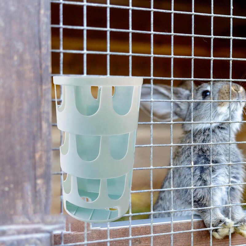 Küüliku heinasöötja hoidik Toidu söötmisriiul Vastupidav puur Väike lemmikloomade söötmiskauss siilituhkrule Gerbile Lemmikloomatarbed