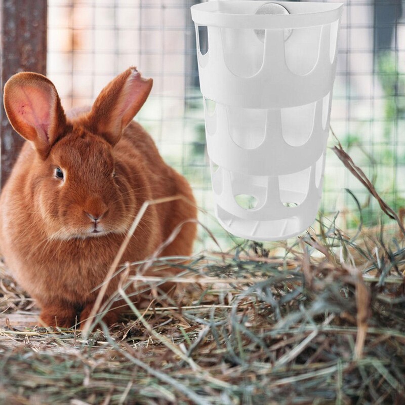 Küüliku heinasöötja hoidik Toidu söötmisriiul Vastupidav puur Väike lemmikloomade söötmiskauss siilituhkrule Gerbile Lemmikloomatarbed