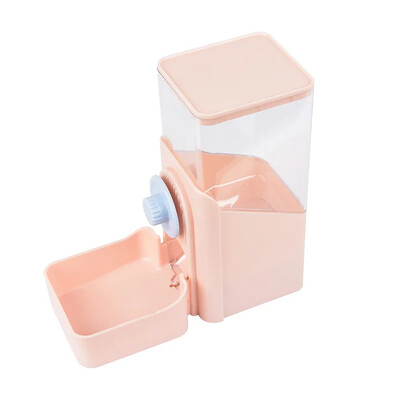 Automatinis naminių gyvūnėlių dubenys narve Kabantis tiektuvas naminiams gyvūnėliams vandens butelis Maisto talpyklos dozatoriaus dubuo šuniukui katėms triušiams augintinio šėrimo produktas