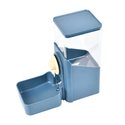 Automatinis naminių gyvūnėlių dubenys narve Kabantis tiektuvas naminiams gyvūnėliams vandens butelis Maisto talpyklos dozatoriaus dubuo šuniukui katėms triušiams augintinio šėrimo produktas