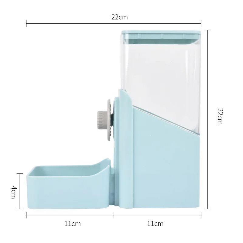 Automatinis naminių gyvūnėlių dubenys narve Kabantis tiektuvas naminiams gyvūnėliams vandens butelis Maisto talpyklos dozatoriaus dubuo šuniukui katėms triušiams augintinio šėrimo produktas