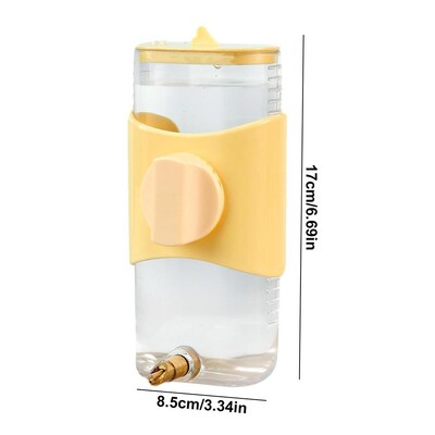 Kuhalo za vodu za papige Velika automatska hranilica za vodu Kućni ljubimac Činčila Zec Čaša za vodu Vanjski kavez Pilići Pojilica za ptice